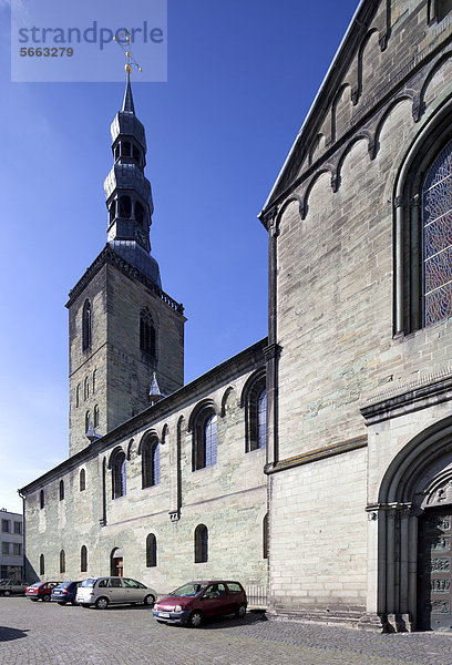 St.-Petri-Kirche  Alde Kerke  Soest  Nordrhein-Westfalen  Deutschland  Europa  ÖffentlicherGrund