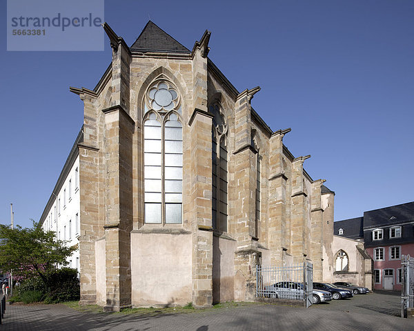 Rathaus Trier  ehemaliges Augustinerkloster  Trier  Rheinland-Pfalz  Deutschland  Europa  ÖffentlicherGrund