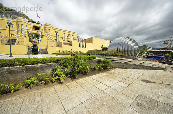 Das Nationalmuseum in San Jose der Hauptstadt von Costa Rica  Mittelamerika
