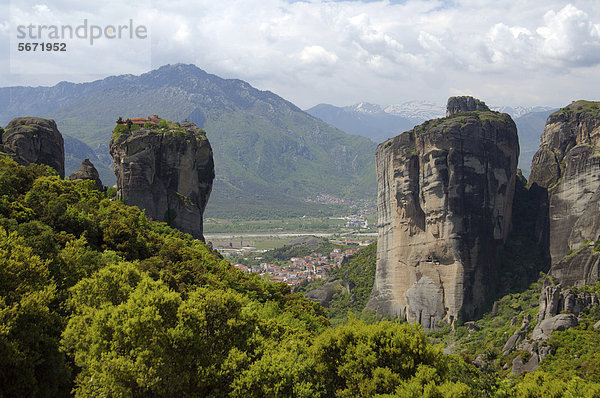 Felsen von Meteora  Griechenland  Europa