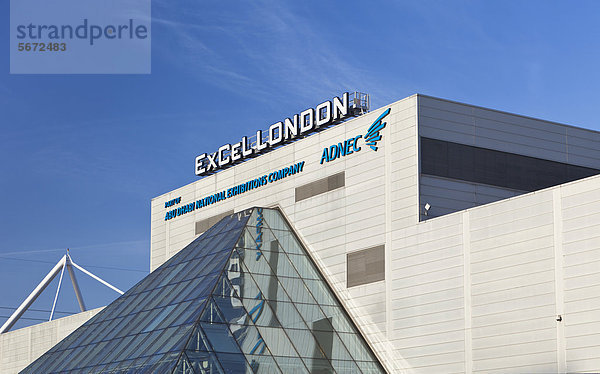 ExCeL Centre  Docklands  London  England  Großbritannien  Europa