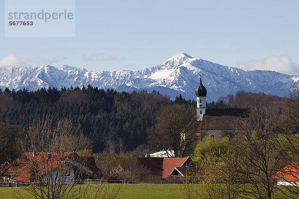 Jenhausen  Gemeinde Seeshaupt am Starnberger See  Fünfseenland  Oberbayern  Bayern  Deutschland  Europa