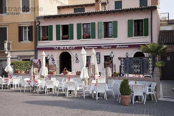 Europa Restaurant Gardasee Italien Pizzeria