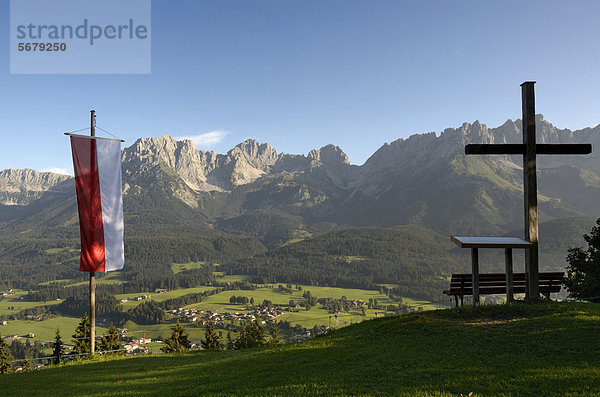 Wilder Kaiser  Tirol  Österreich  Europa
