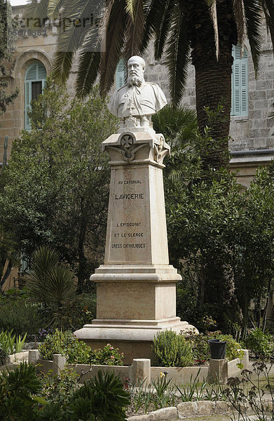 Denkmal Kardinal Lavigerie  Jerusalem  Israel  Naher Osten