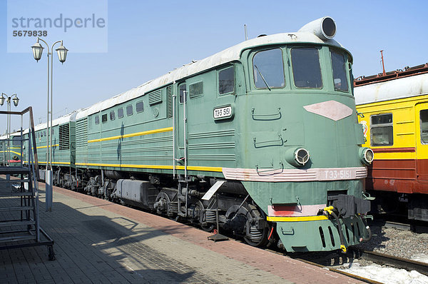 TE3  eine russische Diesel-Güterzuglokomotive