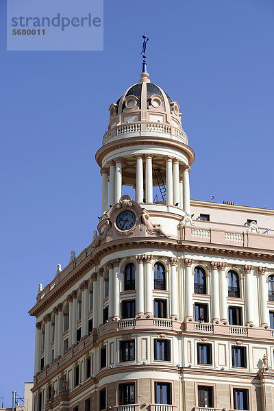 Glockenturm Madrid Hauptstadt Europa Spanien