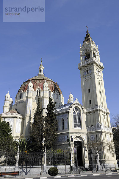 Kirche Iglesia Parroquial de San Manuel y San Benito  Madrid  Spanien  Europa  ÖffentlicherGrund