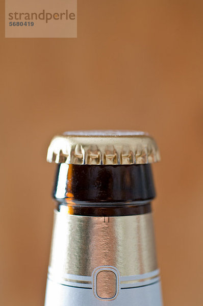 Oberteil einer Bierflasche