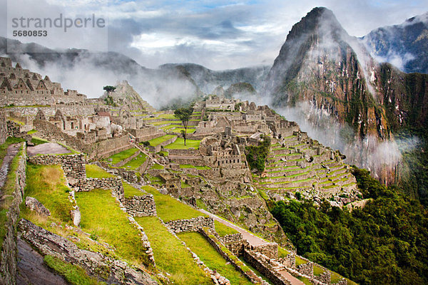 Machu picchu  peru  südamerika