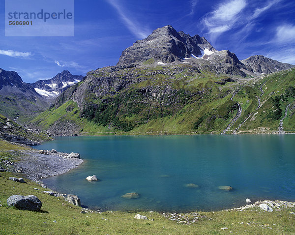 Kartellsee bei Sankt Anton  Tirol  Österreich