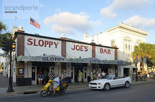Sloppy Joe's Bar  Key West  Florida  USA