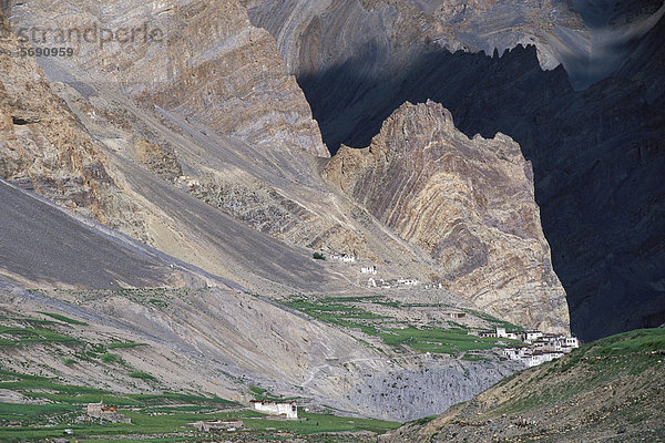 Ortschaft Photoksar oder Photaksar  Zanskar  Ladakh  Jammu und Kaschmir  Nordindien  Indien  Himalaya  Asien