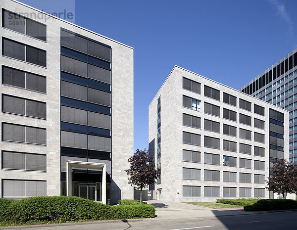 Bürogebäude Campus-CarrÈ  Bürostadt Niederrad  Frankfurt am Main  Hessen  Deutschland  Europa  ÖffentlicherGrund