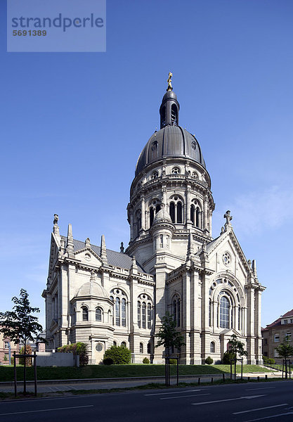 Evangelische Christuskirche  Mainz  Rheinland-Pfalz  Deutschland  Europa  ÖffentlicherGrund