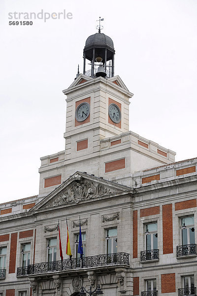 Madrid Hauptstadt Europa Sitzmöbel Gemeinschaft Büro Präsident Sitzplatz Spanien
