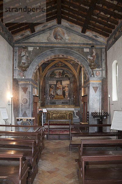 Kirche San Rocco  Limone sul Garda  Gardasee  Lombardei  Italien  Europa