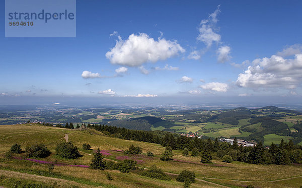 Wasserkuppe  Rhön  Hessen  Deutschland  Europa