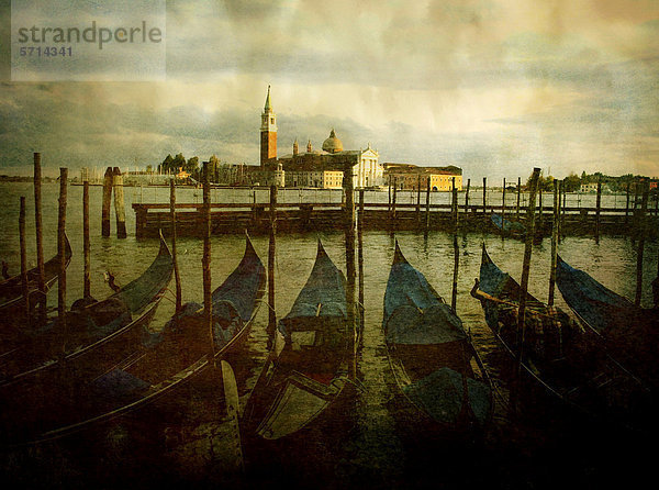 Europa Gondel Gondola Italien Venedig