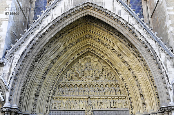 Eingangsportal  Westminster Cathedral  London  England  Großbritannien  Europa