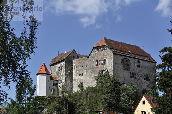 Hiltpoltsteiner Burg  1595  Hiltpoltstein  Oberfranken  Bayern  Deutschland  Europa