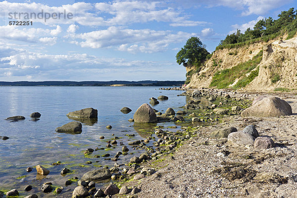 Deutschland  Blick auf die Insel Rugen mit Ostsee