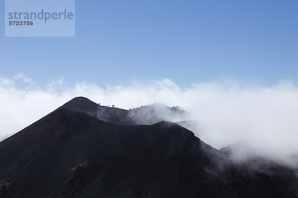 Spanien  La Palma  Blick auf den Berg Duraznero