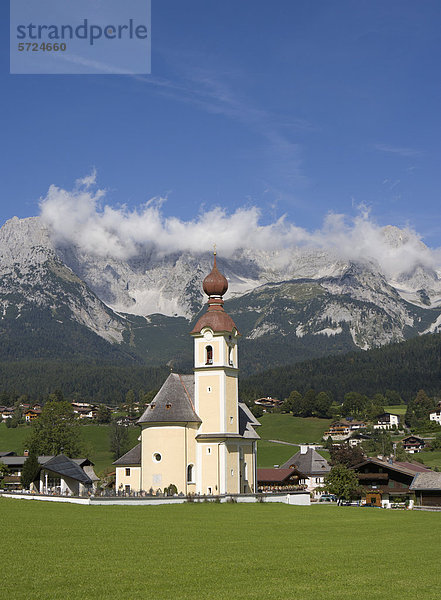 Österreich  Tirol  Going am Wilden Kaiser  Stadtansicht