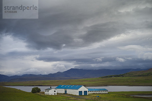 Island  ländliche Szene