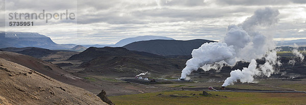 Geothermisches Kraftwerk  Island