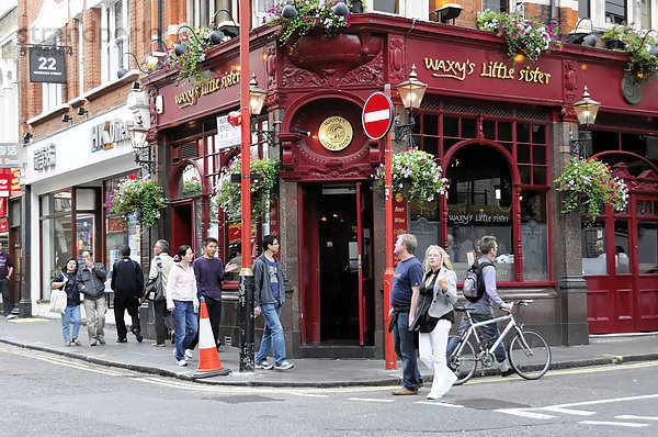 'Pub ''WAXY¥S LITTLE SISTER''  London  England  Großbritannien  Europa'