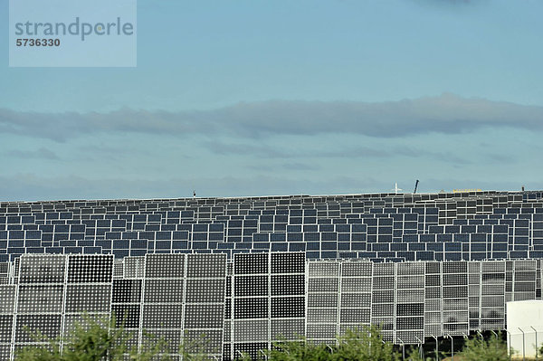 nahe Europa Feld Sonnenenergie Andalusien Solarkraftwerk Spanien