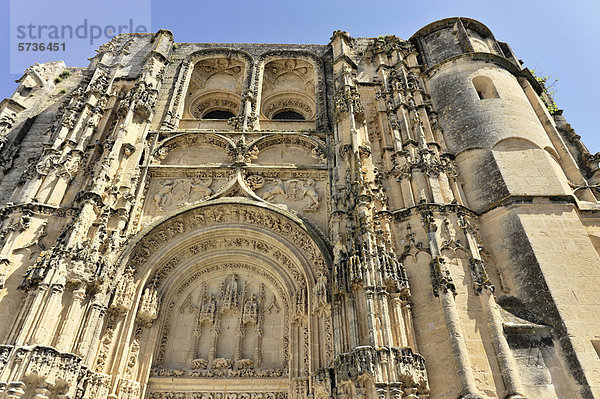 Basilica de Santa Maria de la Asuncion  Arcos de la Frontera  Provinz Cadiz  Andalusien  Spanien  Europa