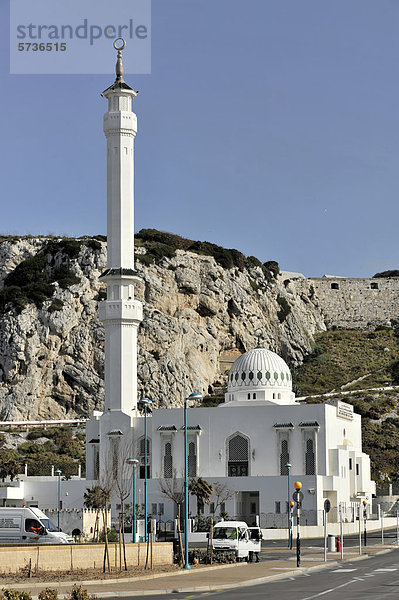 Ibrahim-al-Ibrahim Moschee  Einweihung 1997  am Europa Point  Gibraltar  Großbritannien  Europa