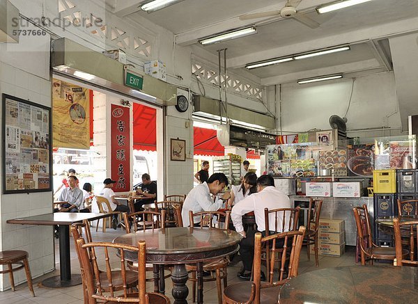 Singapur  Chinatown  Coffee-shop