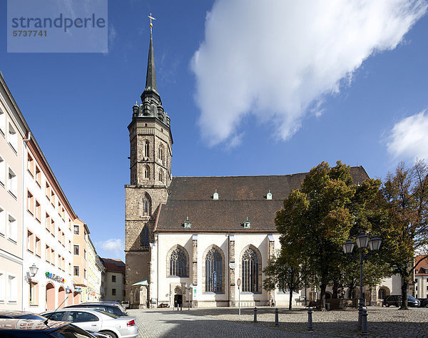 Petrikirche  Bautzen  Budysin  Lausitz  Oberlausitz  Sachsen  Deutschland  Europa  ÖffentlicherGrund