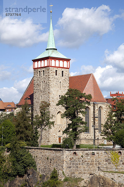 Michaeliskirche  Bautzen  Budysin  Lausitz  Oberlausitz  Sachsen  Deutschland  Europa  ÖffentlicherGrund