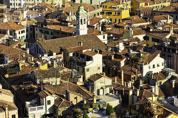 Blick auf Venedig  Venezien  Italien  Europa