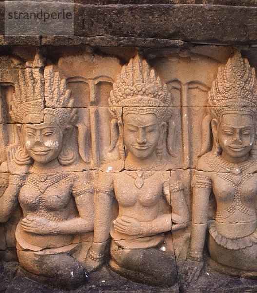 Kambodscha  Angkor  Terrasse von Leper King