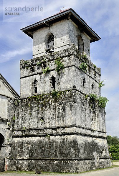 Asien  Philippinen  Bohol  Baclayon  unsere Dame der tadellosen Kirche