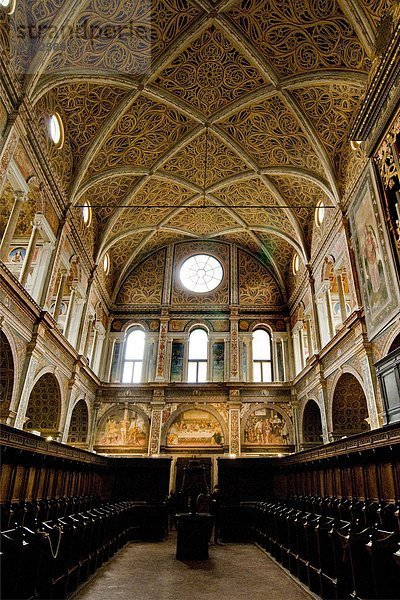 Hall für Nonnen  Kloster San Maurizio Maggiore  Mailand  Italien