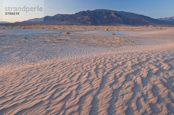 Sanddünen im Death Valley Nationalpark  Kalifornien  USA