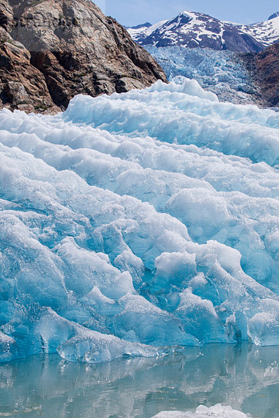 Blaues Eis am Tracy Arm Gletscher