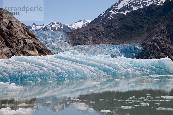 Blaues Eis am Tracy Arm Gletscher