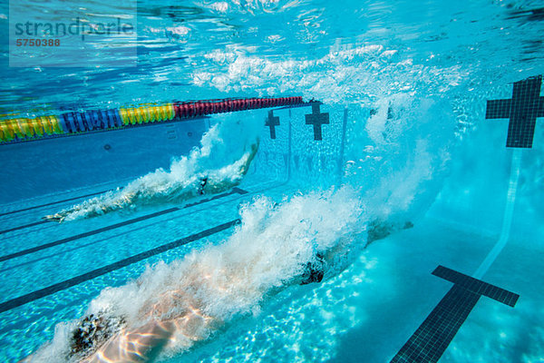 Olympische Hoffnungsträger im Training