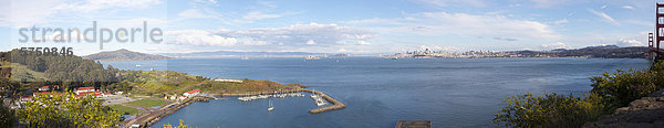 San Francisco Panorama  Kalifornien  USA