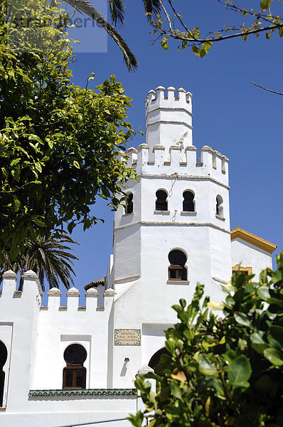 Plaza Santa Maria  Tarifa  Provinz Cadiz  Andalusien  Spanien  Europa