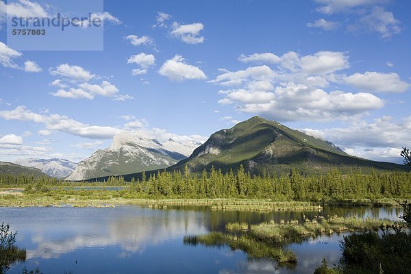 Das Vermilion Seen  Banff Nationalpark  Alberta  Kanada.