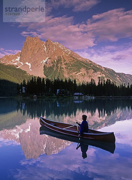Emerald Lake  Yoho Nationalpark  Britisch-Kolumbien  Kanada.