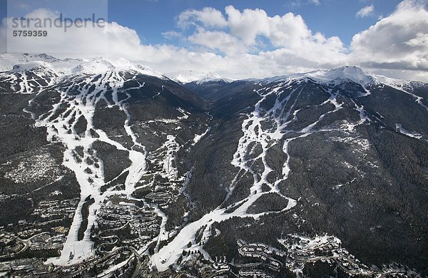 Whistler Blackcomb Ski Resort  Whistler  British Columbia  Kanada.